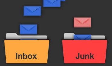 inbox file folders with envelopes